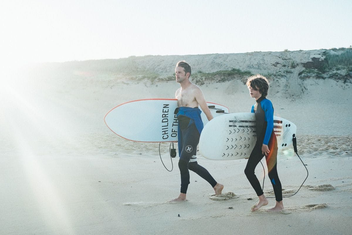 surfvakantie frankrijk met het gezin